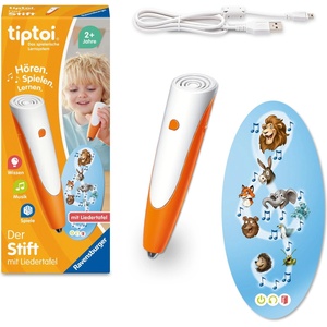 Ravensburger tiptoi pen with song board 00233 - The playful learning system, learning toy for children aged 2 and over - With tiptoi pen