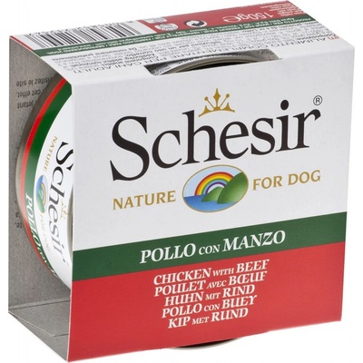 Schesir Dog Adult Hovädzie a kuracie 150 g
