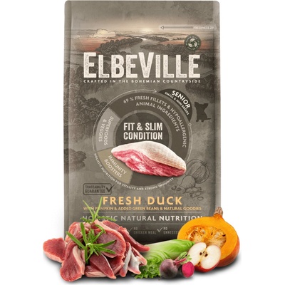 Elbeville Senior Mini Fresh Duck Fit and Slim Condition 4 kg