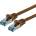 Roline Patch cable S/FTP Cat. 6a 5m, Brown (21.15.2885)