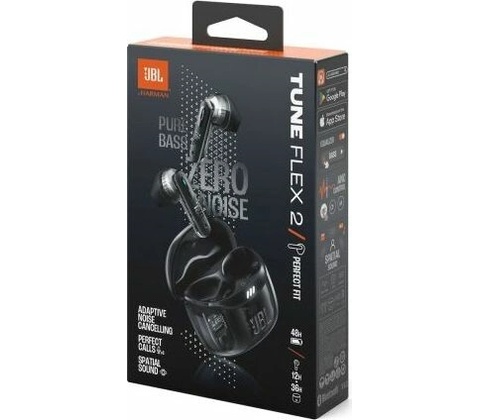 JBL Tune Flex 2 Ghost Black