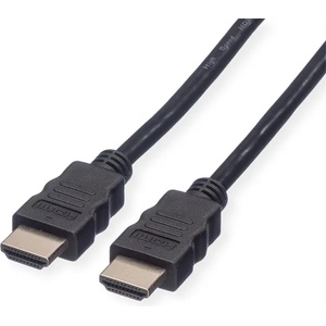 Roline Кабел HDMI 1.4 HDMI - HDMI, високоскоростен Ethernet, 1080p60Hz, M/M, 7, 5 m, черен 11.04. 5544-10 (11.04.5544-10)