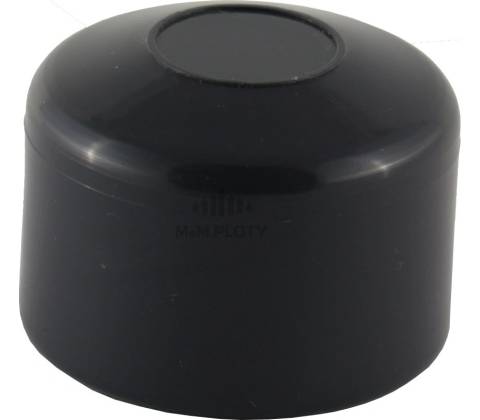 Čepička PVC průměr 76 mm, antracit