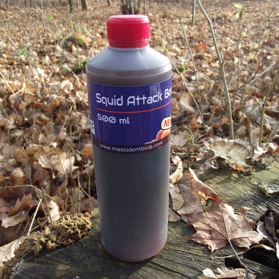 Mastodont Baits Booster Squid Attack 500 ml