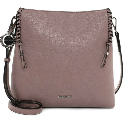 Emily & Noah dámská crossbody kabelka Flora starorůžová