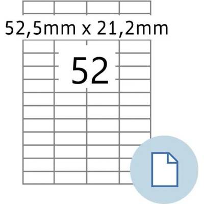 S&K LABEL Samolepící etiketa 210x297 mm 100 archů