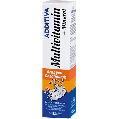 Additiva Multivitamín + minerál mandarínka eff 20 ks