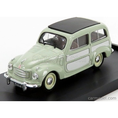 Brumm Fiat 500c Belvedere Chiusa 1951 Velmi Světle Zelená Šedá 1:43