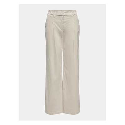 ONLY Текстилни панталони Stella 15311377 Екрю Regular Fit (Stella 15311377)