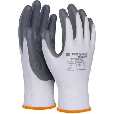 DONAU Монтажни ръкавици, нитрилни, DONAU "Safety 01", размер 7/S, сиви 32041421-07 (32041421-07)