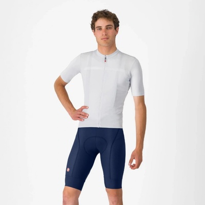 Castelli krátke s trakmi Competizione 2 modrá
