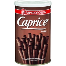 Papadopoulos Caprice plněné trubičky Dark 115 g