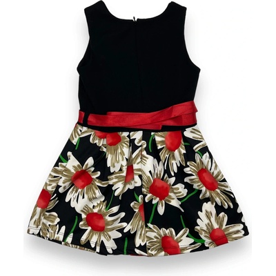S.Tiffany dievčenské šaty černá