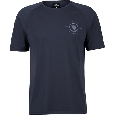 Endura Мъжка фланелка с къс ръкав за колоездене Endura Loop S/S Tech Tee Cycling jersey - Carbon Grey - размер M (056-3534-0413)