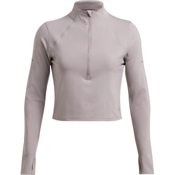 Image 1 of Under Armour Горнище с цип Under Armour Women's Launch Elite Half-Zip Long-Sleeve Performance Top - Grey