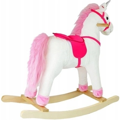 Lean Toys hojdací koník so zvukmi jednorožec