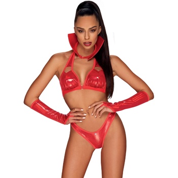 Obsessive Секси комплект Komplet-Vampines-Czerwony-CzerwonyV-57203-Czerwony - Син, размер L/XL