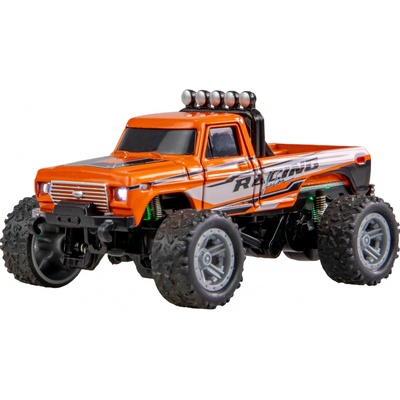 Amewi RC Monster Truck kovový RTR LED Tempomat 2,4GHz oranžový 1:64