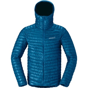 Norrøna Мъжко пухено яке Norrøna Trollveggen Superlight Down800 Hood Down jacket - Dark Blue (004-5847-0613)