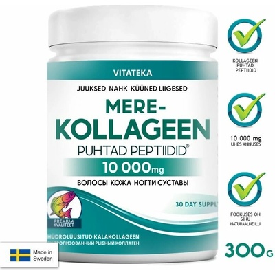 Vitateka Rybí kolagén 10 000 mg v prášku 300 g