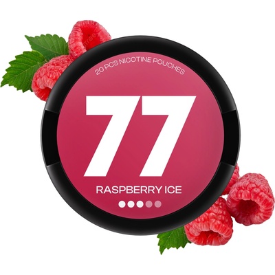 77 Pouches Raspberry 20 mg 20 sáčků – Zbozi.Blesk.cz
