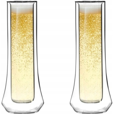 Design Skleničky na šampaňské Vialli SOHO 2 x 140 ml