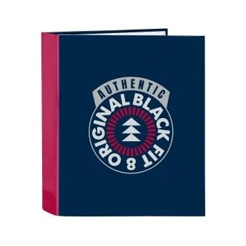 BlackFit8 Папка с пръстени BlackFit8 Морско син A4 27 x 33 x 6 cm