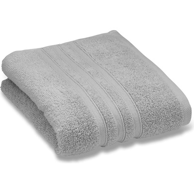 Catherine Lansfield Светлосива памучна хавлиена кърпа от тери 90x140 cm Zero Twist - Catherine Lansfield (TW/42260/W/BS/SI)