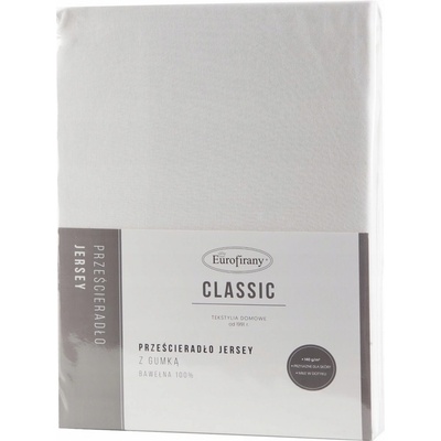 Eurofirany Prostěradlo s gumou jersey 220x240