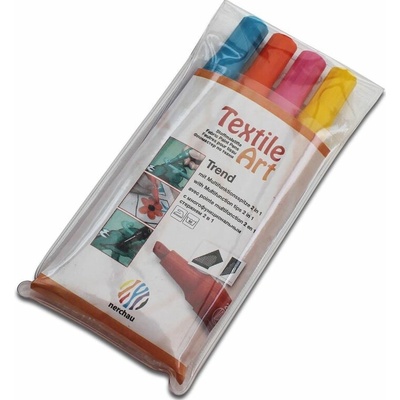 Nerchau sada fixů na textil trend 4 ks