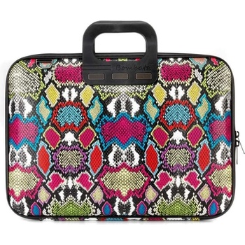 Bombata Чанта за лаптоп Bombata Color Snake, до 16" (40.64 cm), с дръжка, 3 джоба за документи, 1 джоб с цип, различни цветове (E00846)