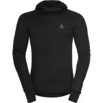 Odlo Синтетично термобельо Odlo Base Layer Top With Facemask L/S Active Warm Eco Synthetic base layer - Black (014-1532-0112)