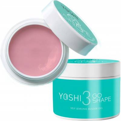 Yoshi stavební gel na nehty samonivelační Go Shape světle růžová 3 50ml