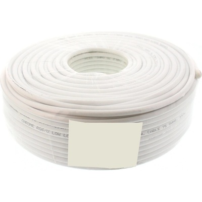 SeaMAX Коаксиален кабел SeaMAX RG6U, 18AWG, 100 м, бял (SC-RG6U-CCS)