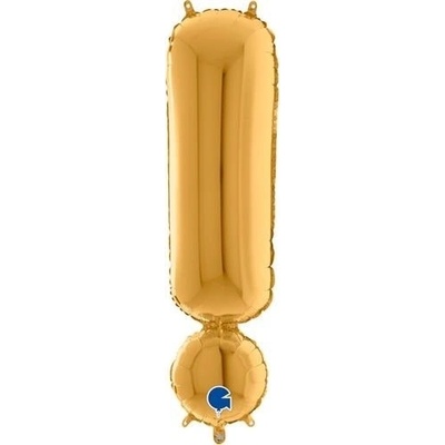 GRABO fóliový balónek SYMBOL ZLATÝ ! 102cm,40" nafukovací