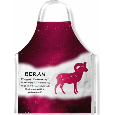 Impar Zástěra Beran 21.3. - 20.4. - červená