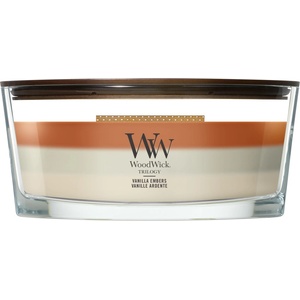 WoodWick Свещник WoodWick Trilogy Vanilla Embers с лодка
