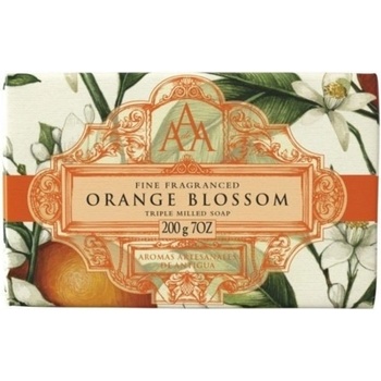 Somerset Toiletry luxusné mydlo v ozdobnom papieri Pomarančový kvet (Orange Blossom Triple Milled Soap) 200 g