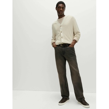 Marks & Spencer Свободни дънки с права кройка Authentic Marks & Spencer кафяви Marks & Spencer | Kafyav | МЪЖЕ | 30 31