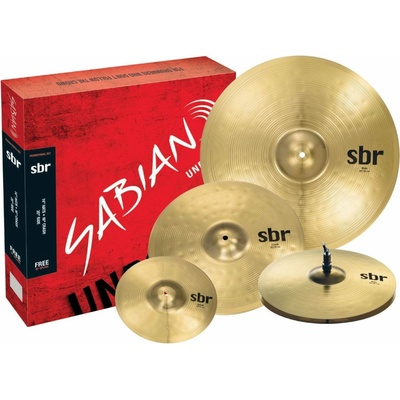 Sabian SBR Promotional Set 14" 16" 20" + 10" Splash
