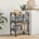 vidaXL Кухненска количка Дъб 50 x 35 x 75.5 см Инженерна дървесина (883016)
