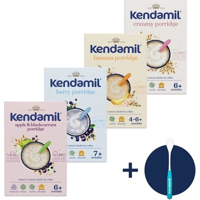 Kendamil Variace Ovocných kaší 4 x 150g