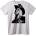 NOONEBRAND Тениска Beyoncé Каубой Картър - L, White