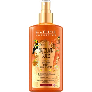 Eveline cosmetics Златист спрей за тяло Brazilian Body, 150 ml (2195689)