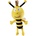 HEUNEC Детска играчка Heunec Eco - Плюшена пчеличка Уили, 20 cm (607279)