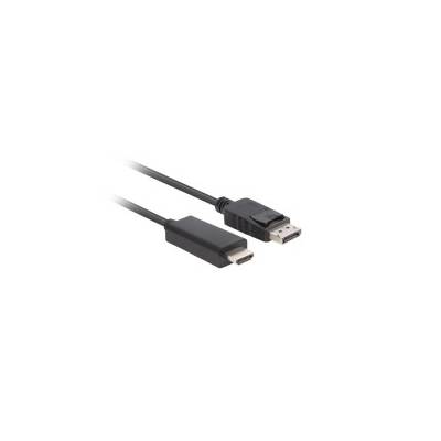 Кабел/преходник Lanberg display port (M) V1.1 -> HDMI (M) cable 3m (CA-DPHD-11CC-0030-BK)