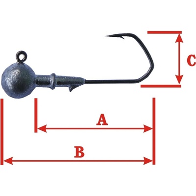 Sports Jig koule Nikel s krčkem vel.5 40g 1 ks