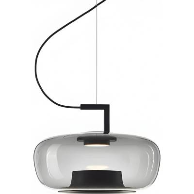 POLARIS Висящ LED пендел Amber C | Опушено стъкло | 5W | 3000K | Цена (8871P/CS)