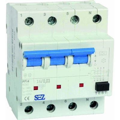 SEZ 4P B16A 30mA PFI4 B16/0.03