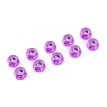 Revtec Самозаключваща се гайка m5 алуминий лилава (10)